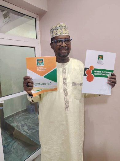 Former APC Council Chairman Obtains ADC House of Reps Form in Jigawa