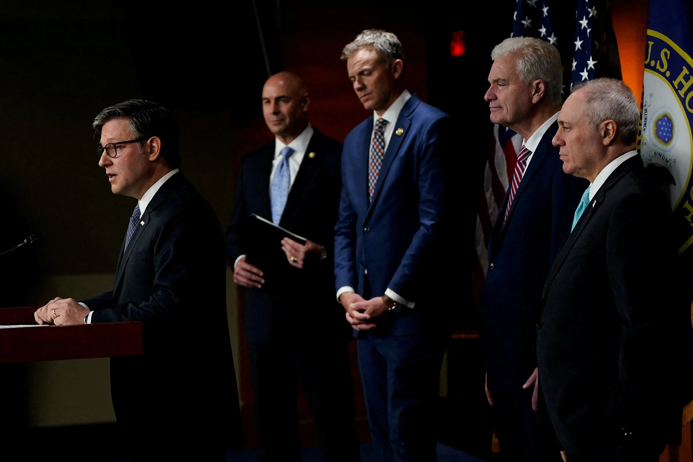 U.S. Republican leaders abruptly cancel House vote on Iran war powers, shielding Trump from rebuke