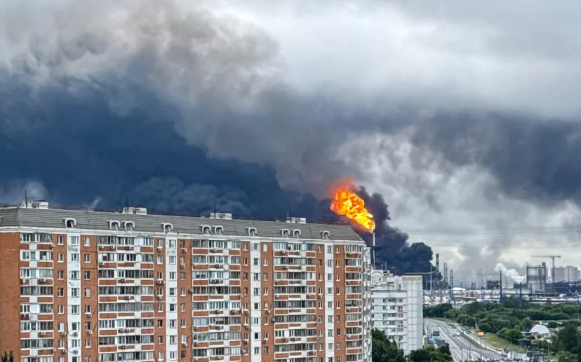 Ukraine launches largest attack on Moscow in two years