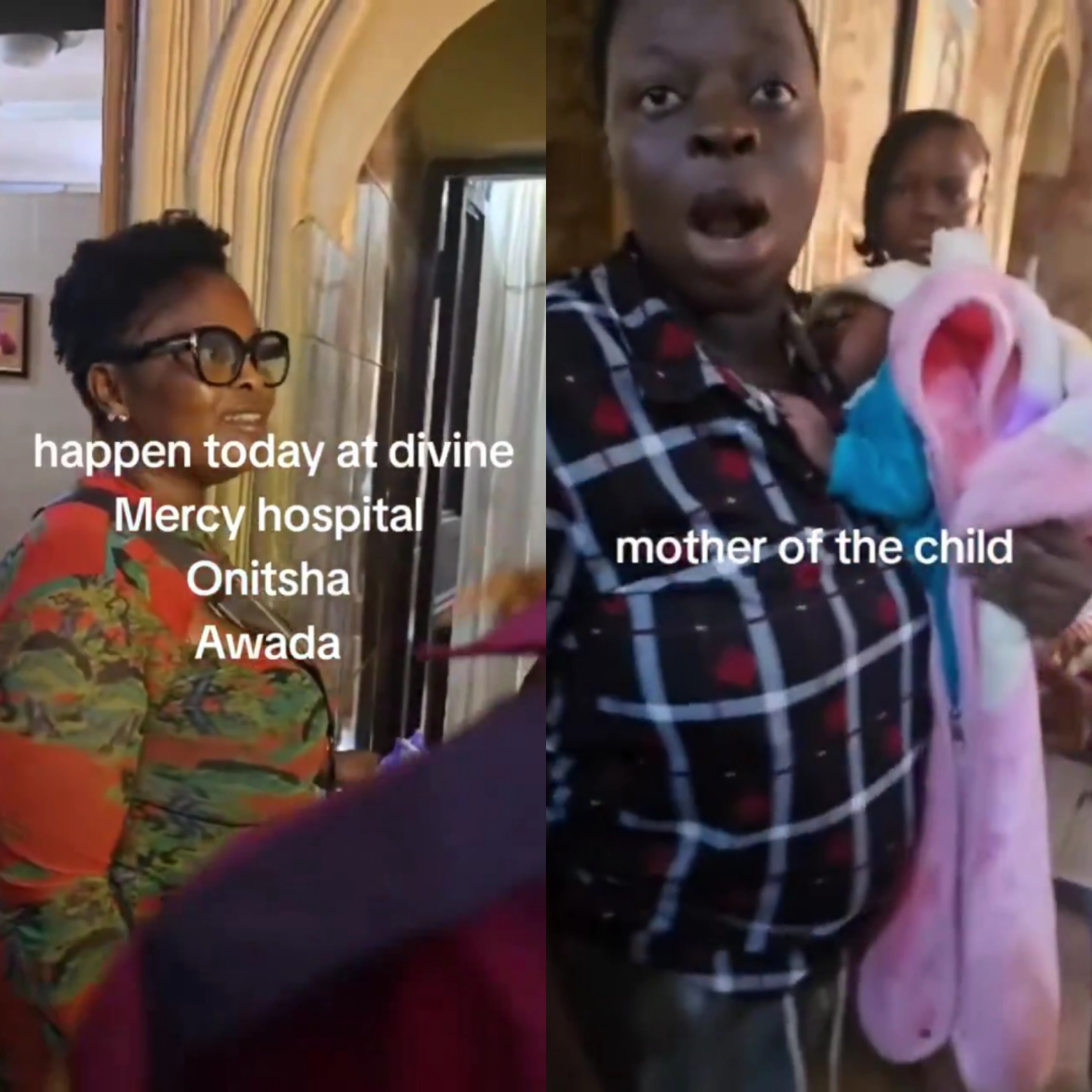 Woman nabbed after she walked into hospital with nurse’s uniform allegedly to steal baby (video)