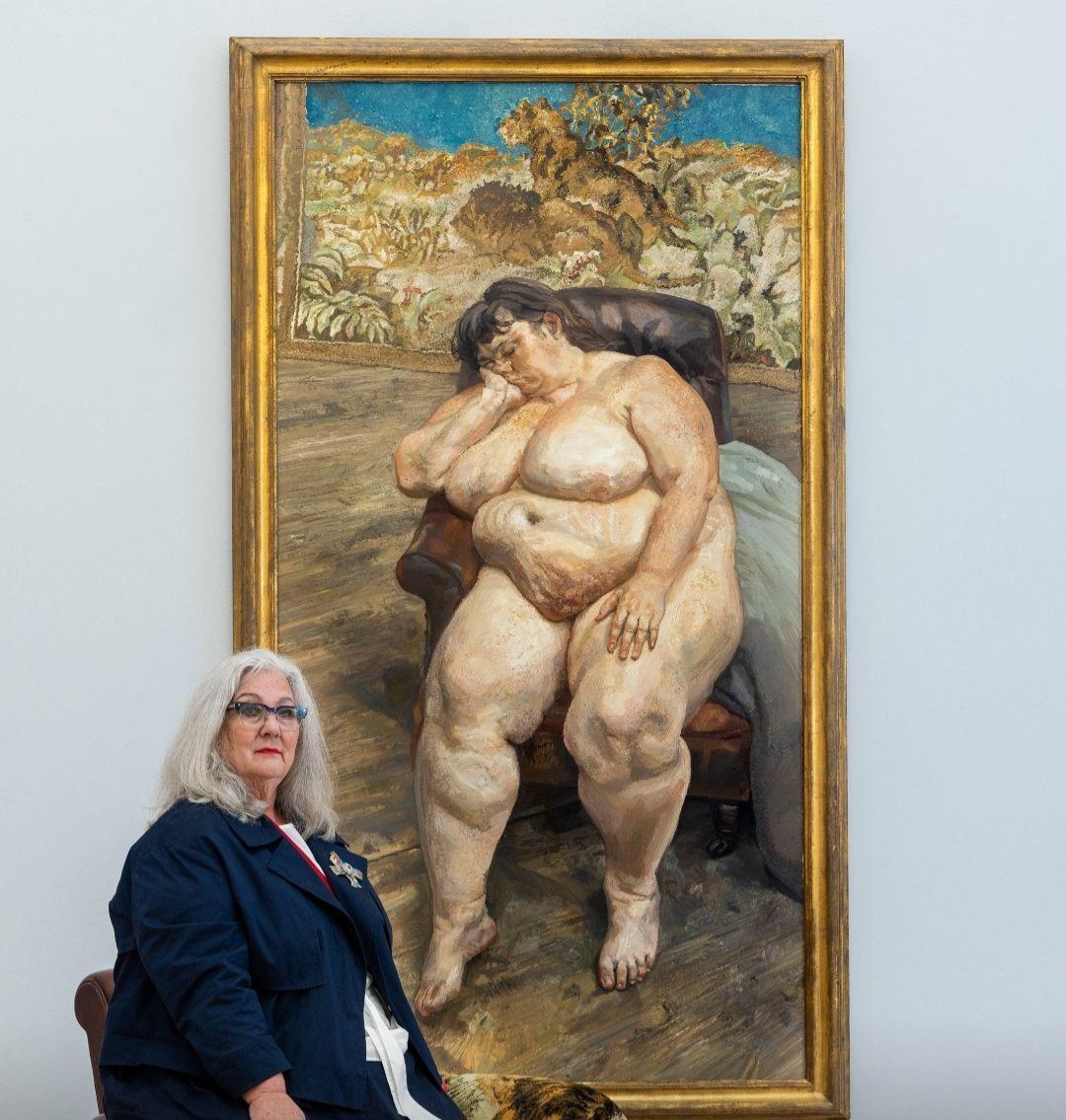 Nud£ painting done by Sigmund Freud’s grandson sells for a mind-blowing $39M at auction