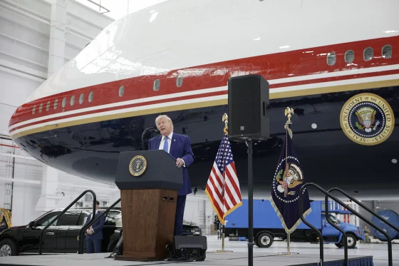 Trump unveils new Air Force One jet gifted by Qatar, calls it ‘flying White House.’