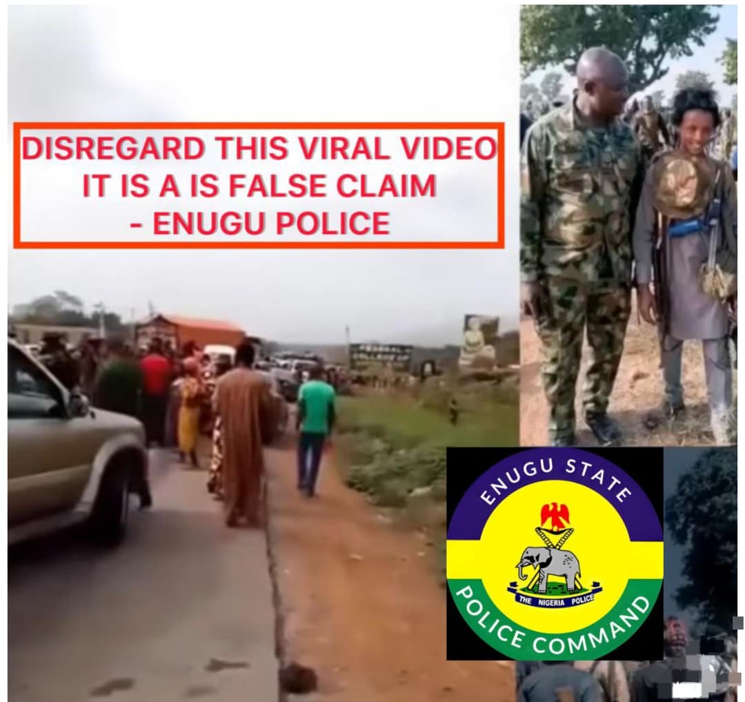 “Enugu Police Debunk Viral Herdsmen Killings at Awgu Junction, Warn Against Dangerous Fake News”