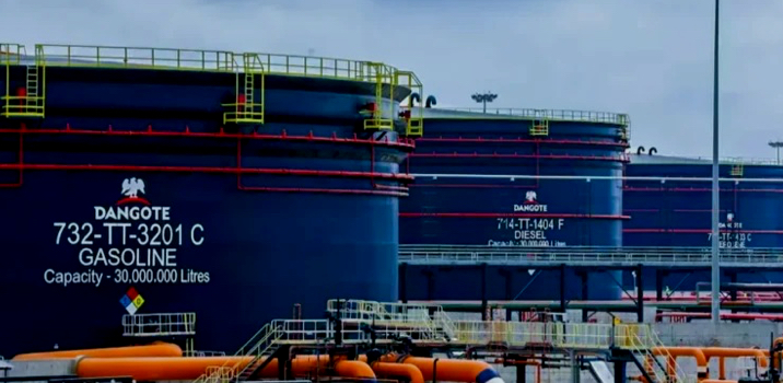 Dangote Refinery Surpasses Design Capacity, Hits 700,000 Barrels Per Day
