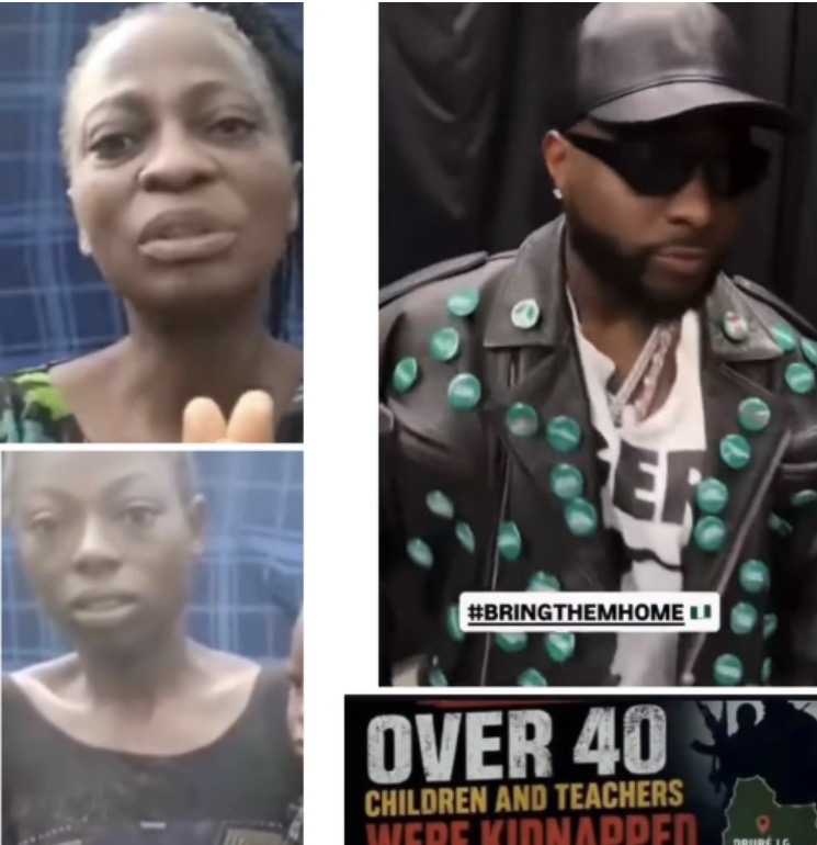 Davido wears custom jacket with names of abducted Oyo Children to FIFA World Cup countdown event (video)