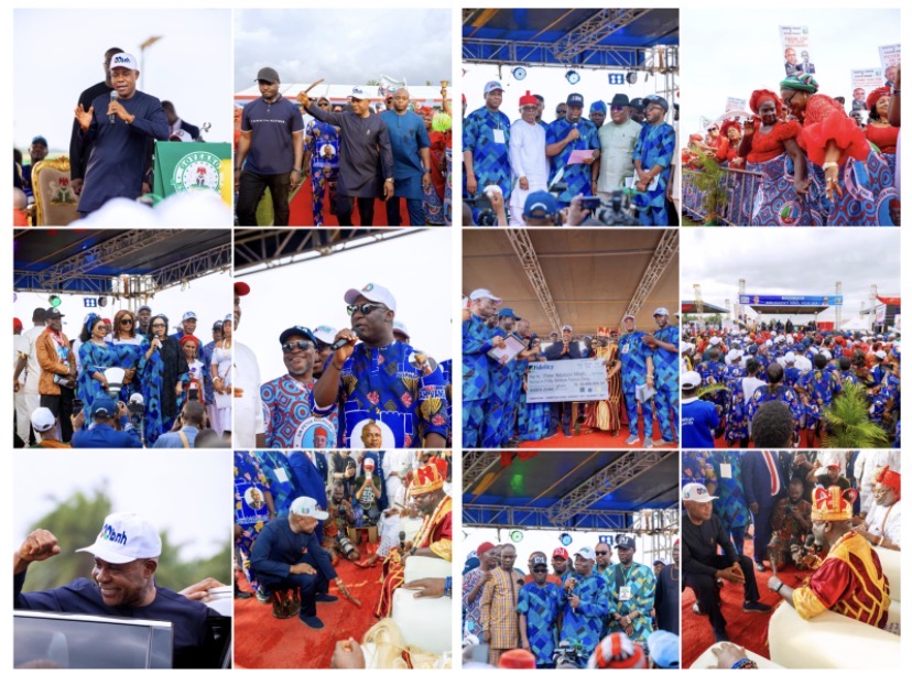Mbah’s Kinsmen Treat Him to Grand Reception, Hail Achievements