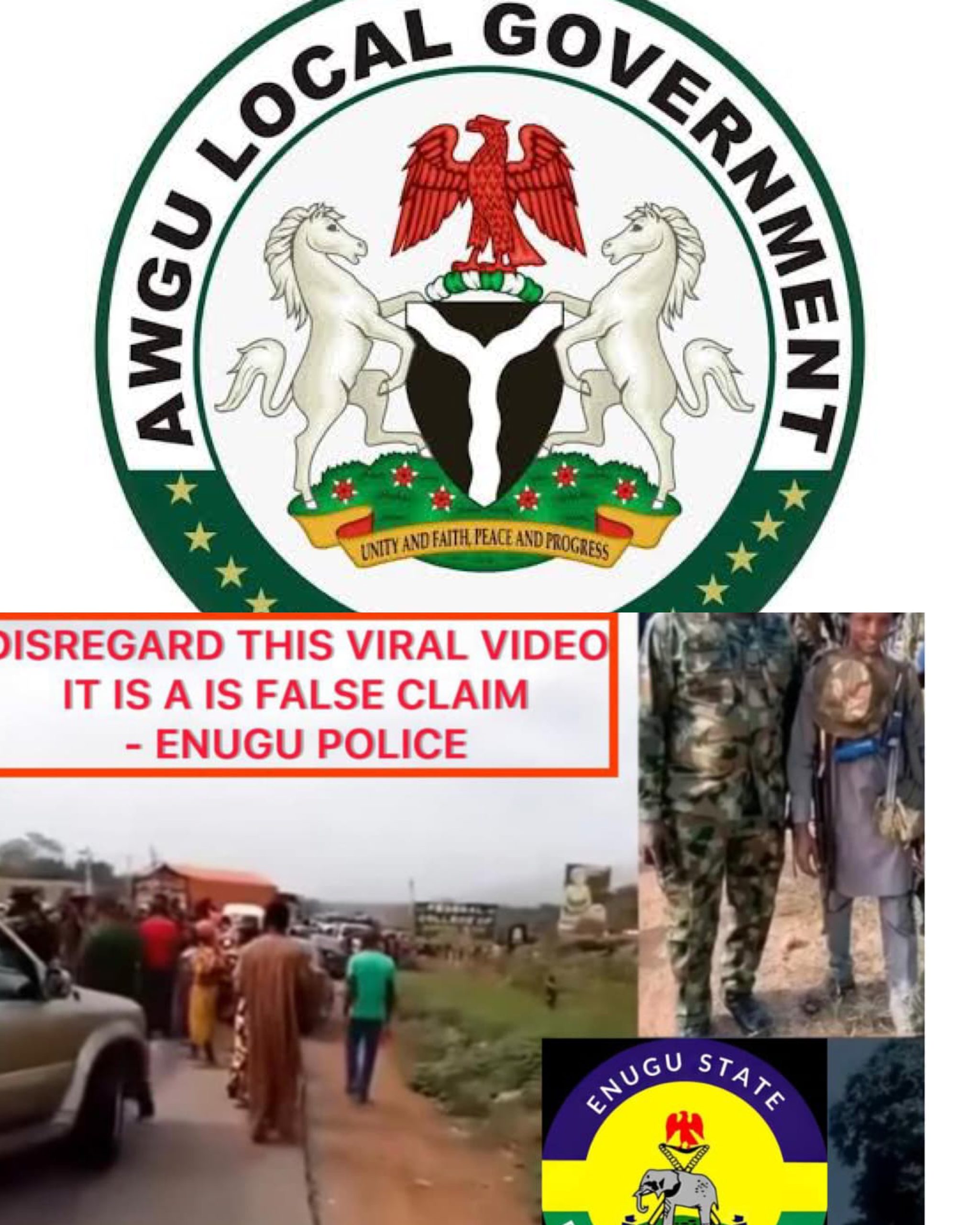 “Awgu Local Government Dismisses Herdsmen Attack Claim, Urges Residents to Ignore False Narratives, Warns Against Fake News Saboteurs”