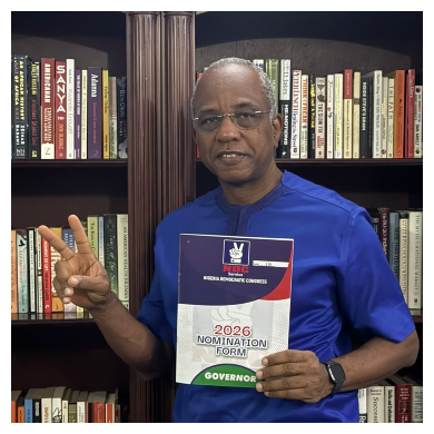 Funso Doherty Formally Accepts NDC Governorship Ticket in Lagos