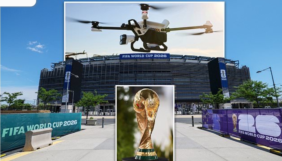 World Cup stadiums to feature life-saving drones armed with defibrillators and epipens