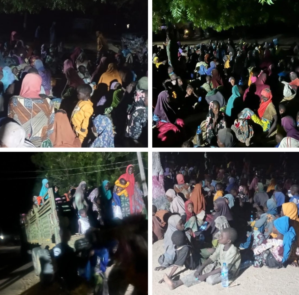 Two infants d!e as troops rescue 360 Borno captives from terrorist enclave in Mandara mountains