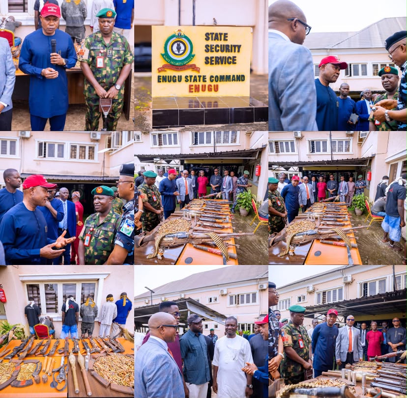 Major Breakthrough as Security Forces Capture Notorious Gunmen, Caches of Arms, Ammunition in Enugu