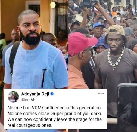 No one has the kind of influence VDM has in this generation- lawyer, Deji Adeyanju