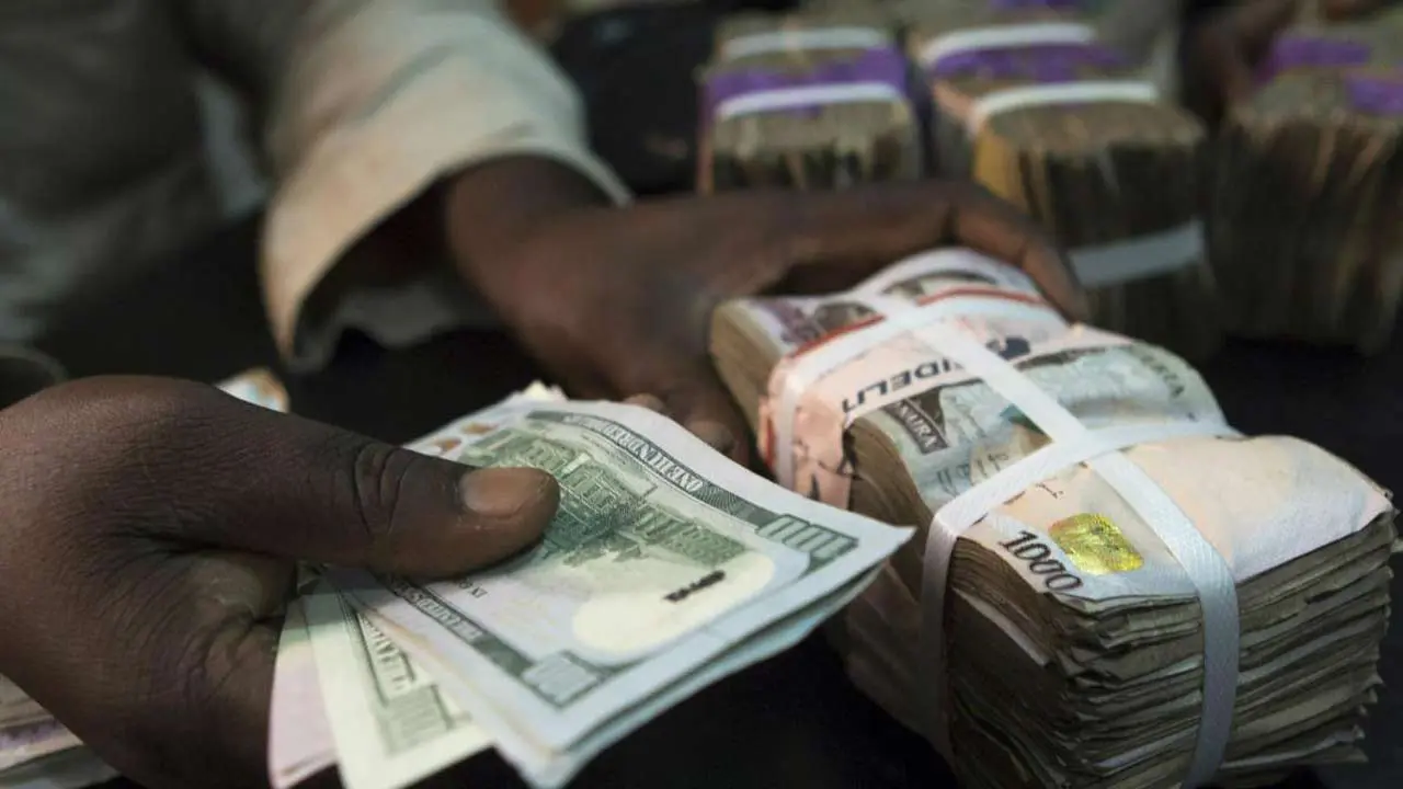 Naira down to N1,400/$ in parallel market
