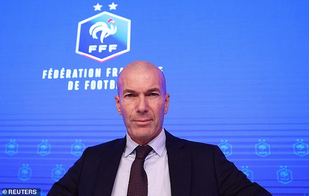 French football legend Zinedine Zidane confirmed as France head coach on a four-year-deal