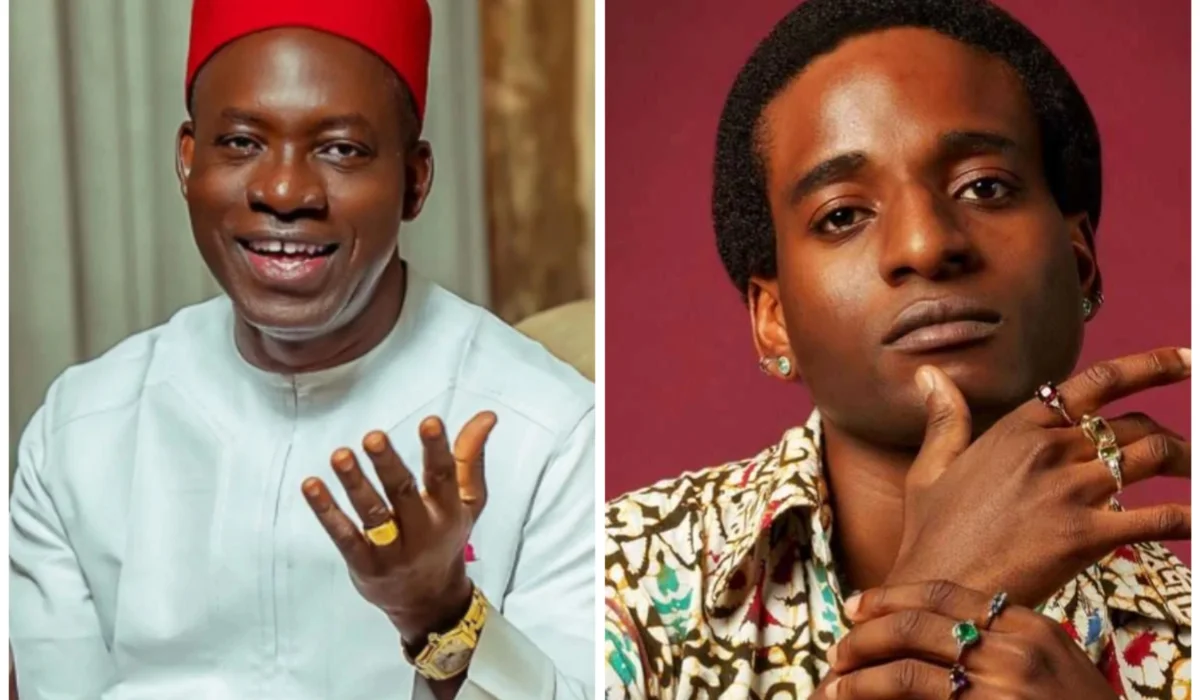 Governor Soludo’s Son Sparks Controversy by Dancing to Song Criticizing Politicians Including His Father