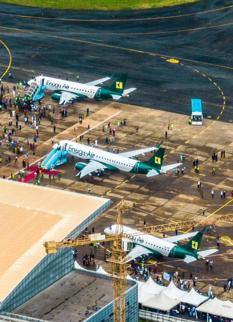 Enugu Air: Gov. Mbah Reacts to Runway Incident, Says Safety Non-negotiable