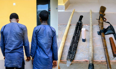 Two Suspected Armed Robbers Arrested as Police Recover Exhibits in Oyo