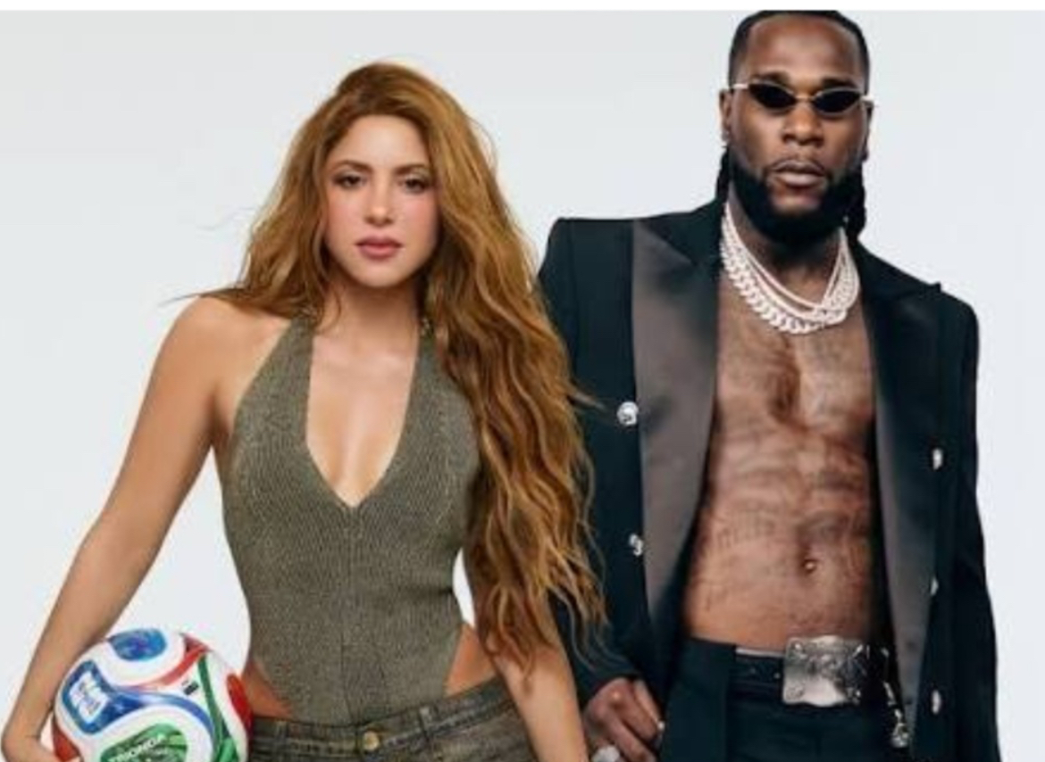 Shakira and Burna Boy’s ‘Dai Dai’ Sets Record as Highest-Charting World Cup Song