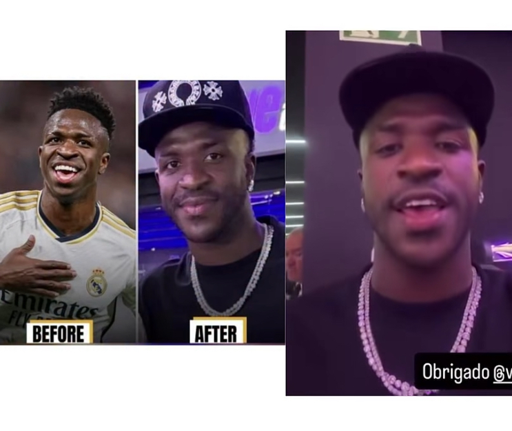 Real Madrid Star Vinicius Jr Undergoes Cosmetic Chin Procedure