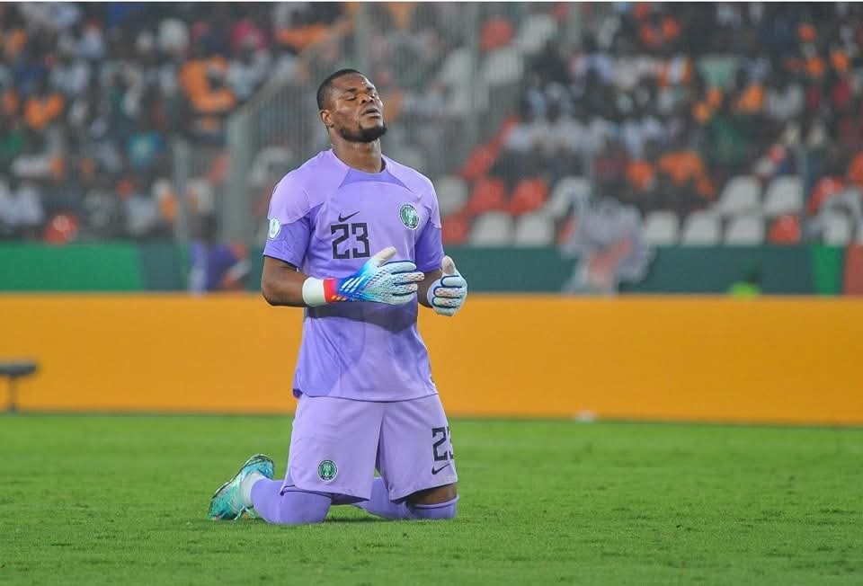 Super Eagles goalkeeper Stanley Nwabali, nearly quit football after losing both his parents