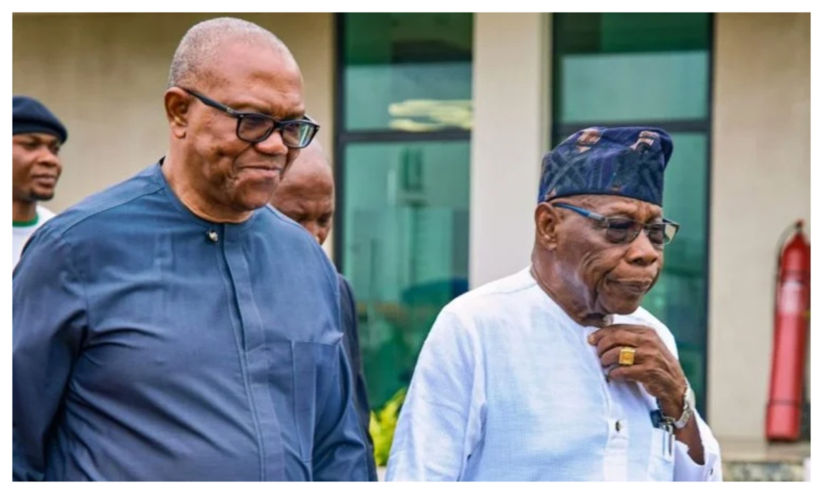Obi and Obasanjo Hold Closed-Door Talks Ahead of 2027 Presidential Race