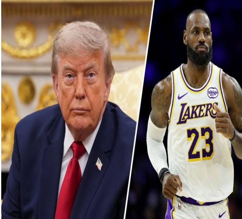 President Trump accuses NBA star LeBron James of being racist